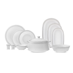Aryıldız Almada Platin 60 Parça 12 Kişilik Yemek Takımı - 7