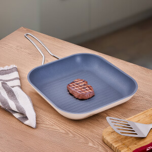 Aryıldız Colombus Crystal Grill Tava 28 cm - 2