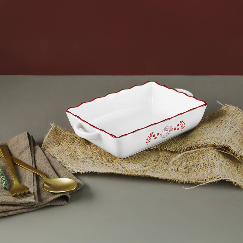 Aryıldız Red Bird Fırın Kabı 25 cm - 2