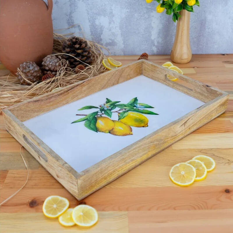Bambum Kangura Limon Çay Tepsisi Büyük - 1