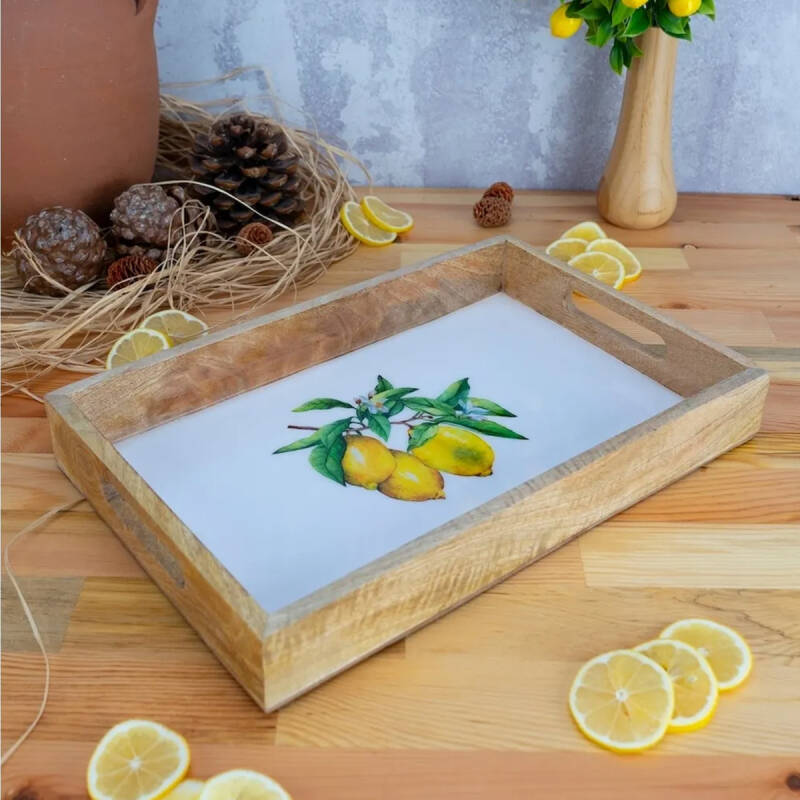 Bambum Kangura Limon Çay Tepsisi Küçük - 1