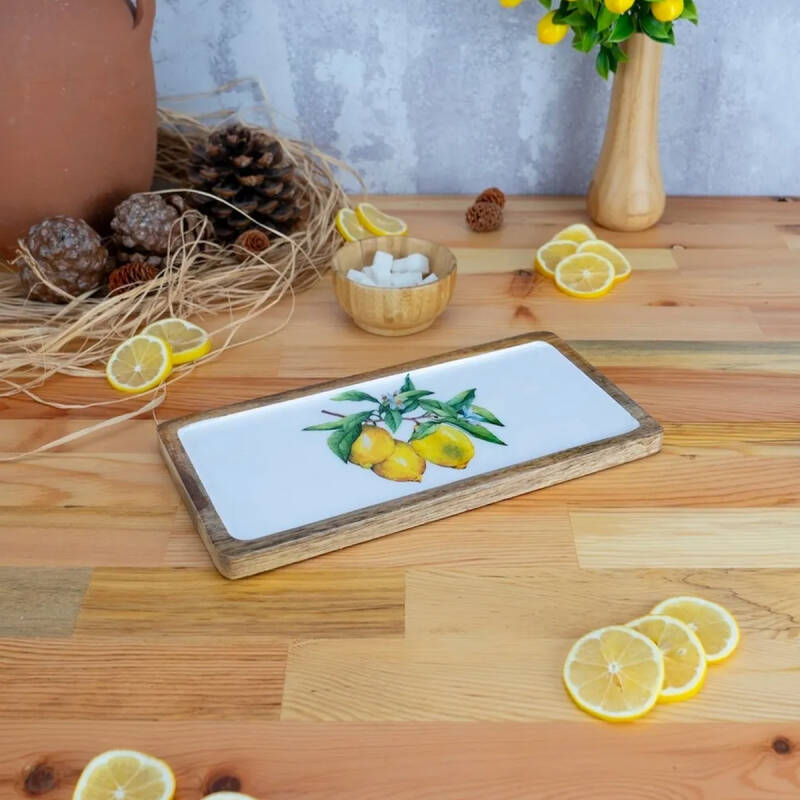 Bambum Kangura Limon Dikdörtgen Tepsi Küçük - 1