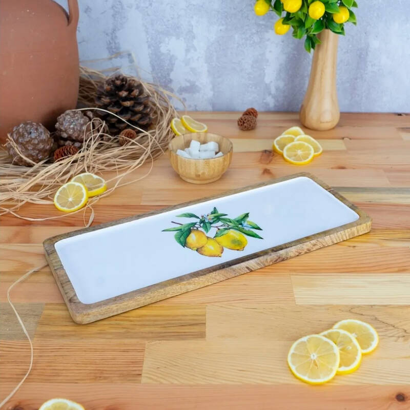 Bambum Kangura Limon Dikdörtgen Tepsi Orta - 1