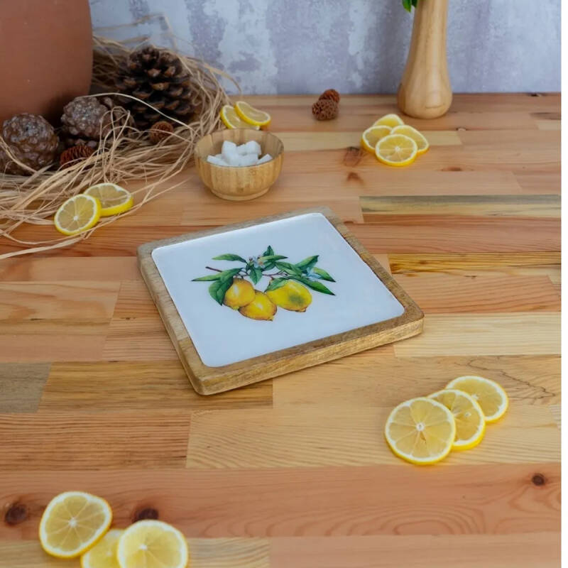 Bambum Kangura Limon Kare Tepsi Küçük - 1