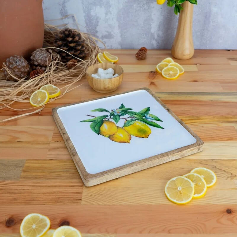 Bambum Kangura Limon Kare Tepsi Orta - 1
