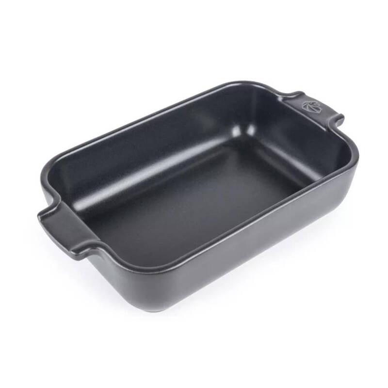 Peugeot Appolia Dikdörtgen Fırın Kabı Siyah 22 cm - 1