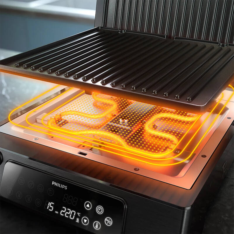 Philips Contact Grill Tost Makinesi HD6307/70 - 4