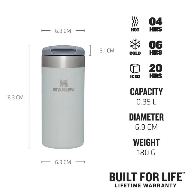 Stanley The Aerolight Açık Gri Mug Termos 0,35 Litre - 3