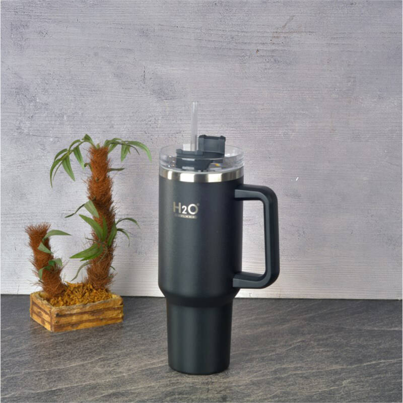 Tohana Termos Pipetli Maxi Kupa Siyah 1200 ml - 1